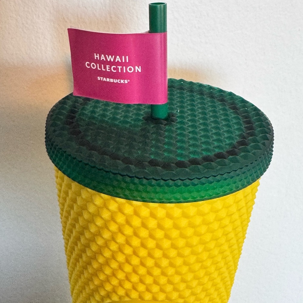 Hawaii Collection Tumbler 24 0z Starbucks Exclusive Pineapple Studded - Picture 5 of 7